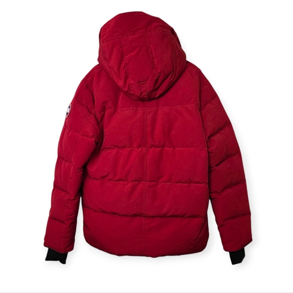 Canada Goose Men's Hooded MacMillan Parka Red XXL - Picture 9 of 16